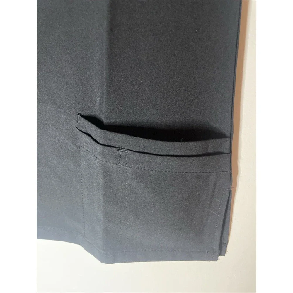 Scrub Shirt Black XS Women’s Top New - Picture 3 of 4
